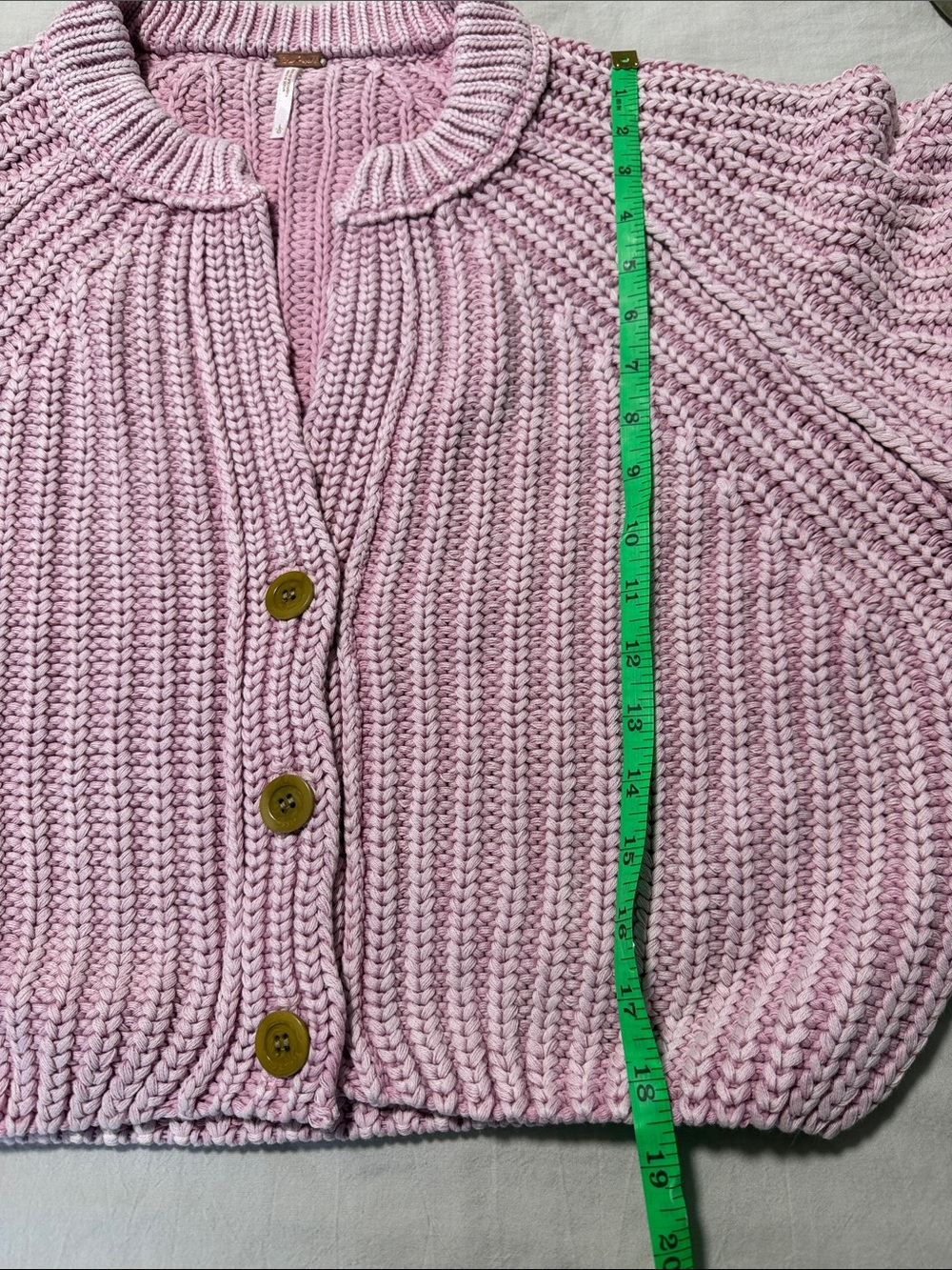 Free People Lilac Cropped Sweet Nothing Cardi - Picture 11 of 11